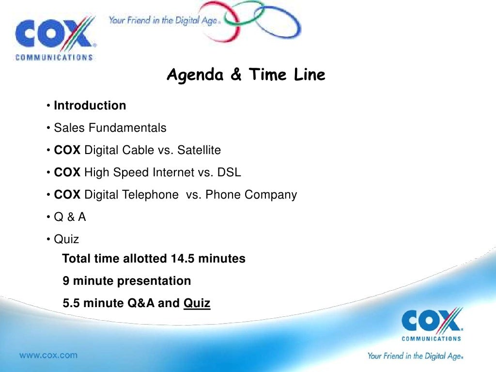 Cox Presentation