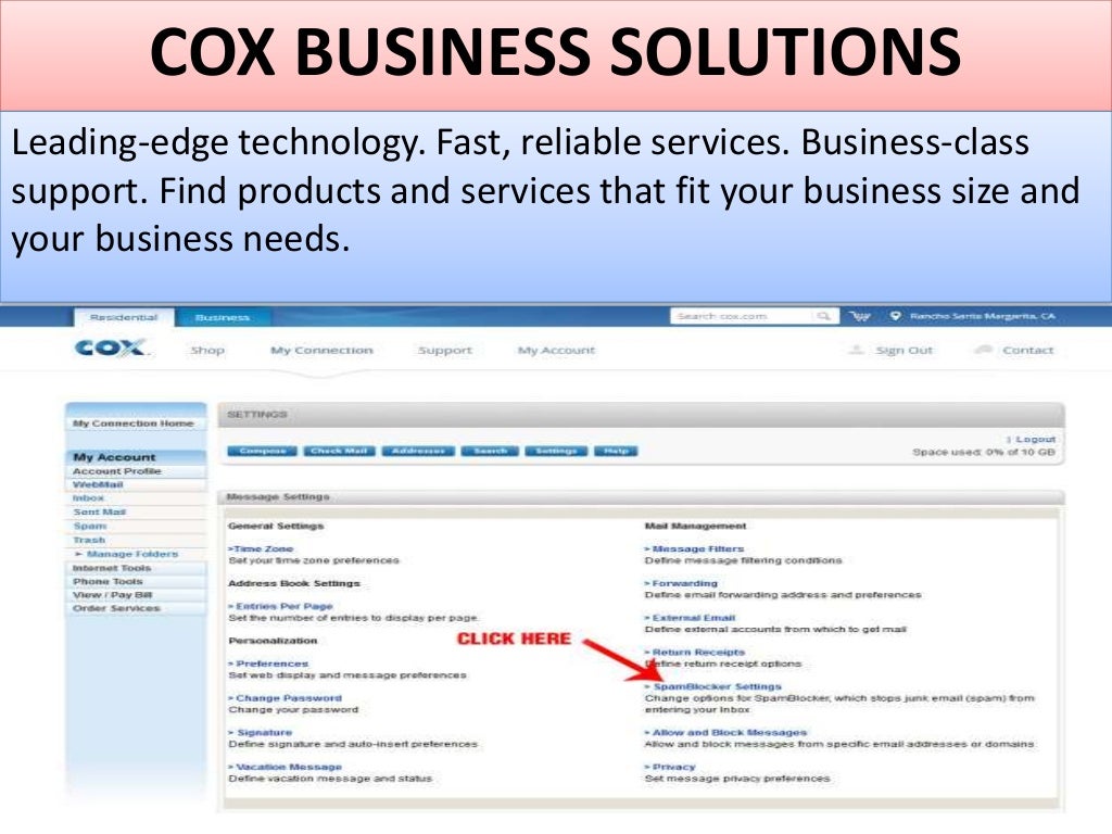 Cox customer service 1.888.551.2881