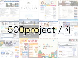 500project / 年

 