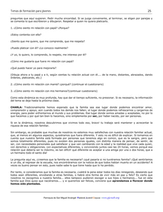 Coyuca. temas de formación para jóvenes | PDF