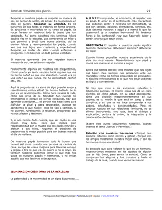 Coyuca. temas de formación para jóvenes | PDF