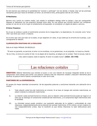Coyuca. temas de formación para jóvenes | PDF