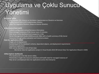 	Çoklu Sunucu Yönetimi