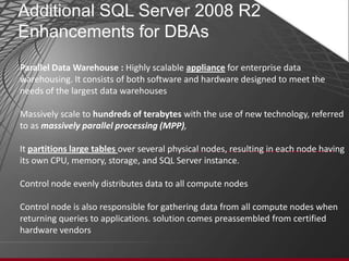	Konsolidasyon ve İzleme YenilikleriYazılımsal Tarafta Gelen Yenilikler	Büyütülebilir Veri Ambarı Yapıları