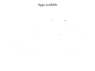 Apps available
 