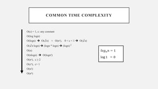 Asymptotic Analysis of algorithm in competitive Programming | PDF