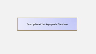 Asymptotic Analysis of algorithm in competitive Programming | PDF