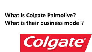 Colgate Palmolive Case Study Analysis | PPTX