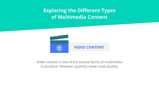 Exploring the Different Types of Multimedia | PDF