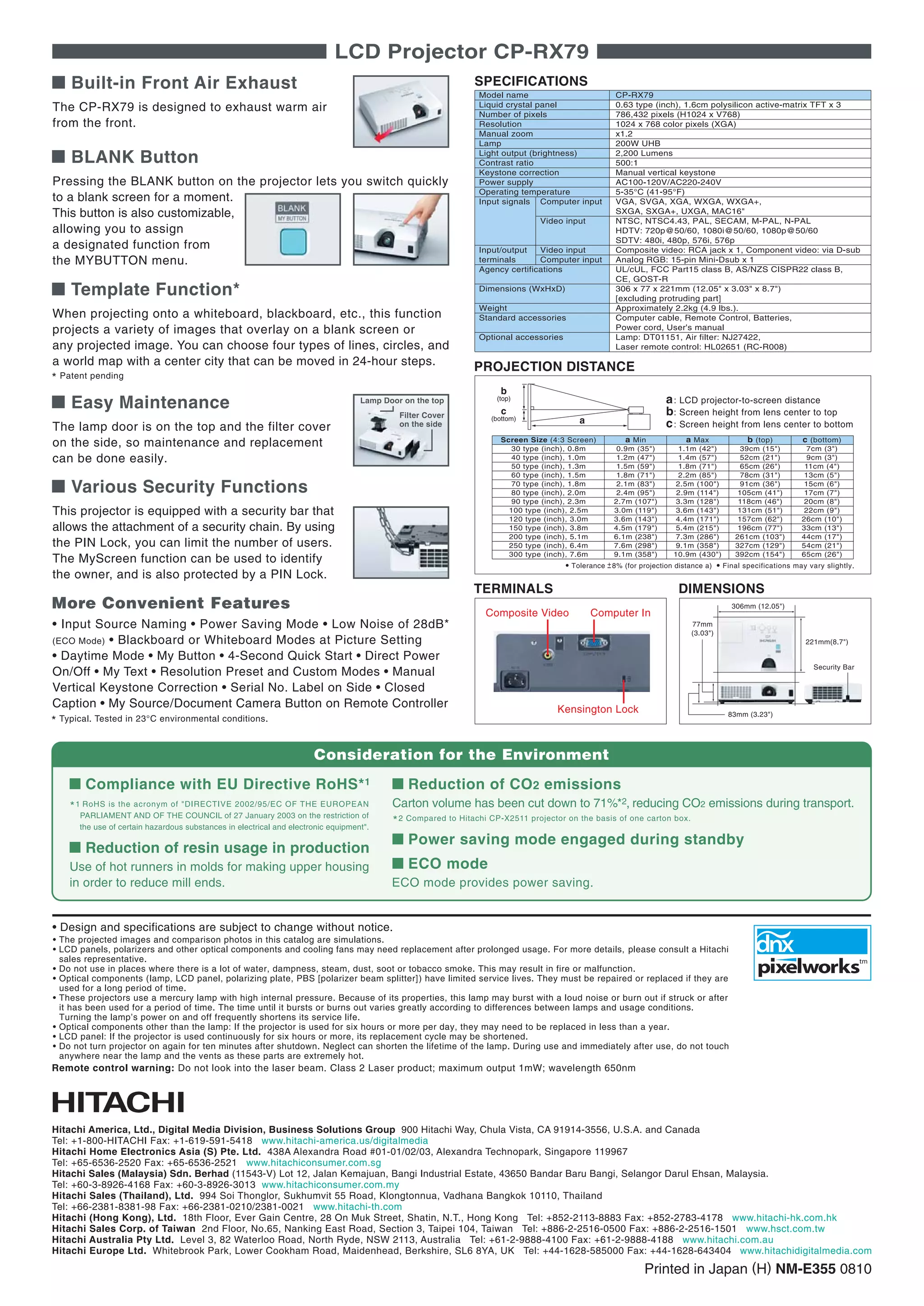 Cp rx79 brochure | PDF