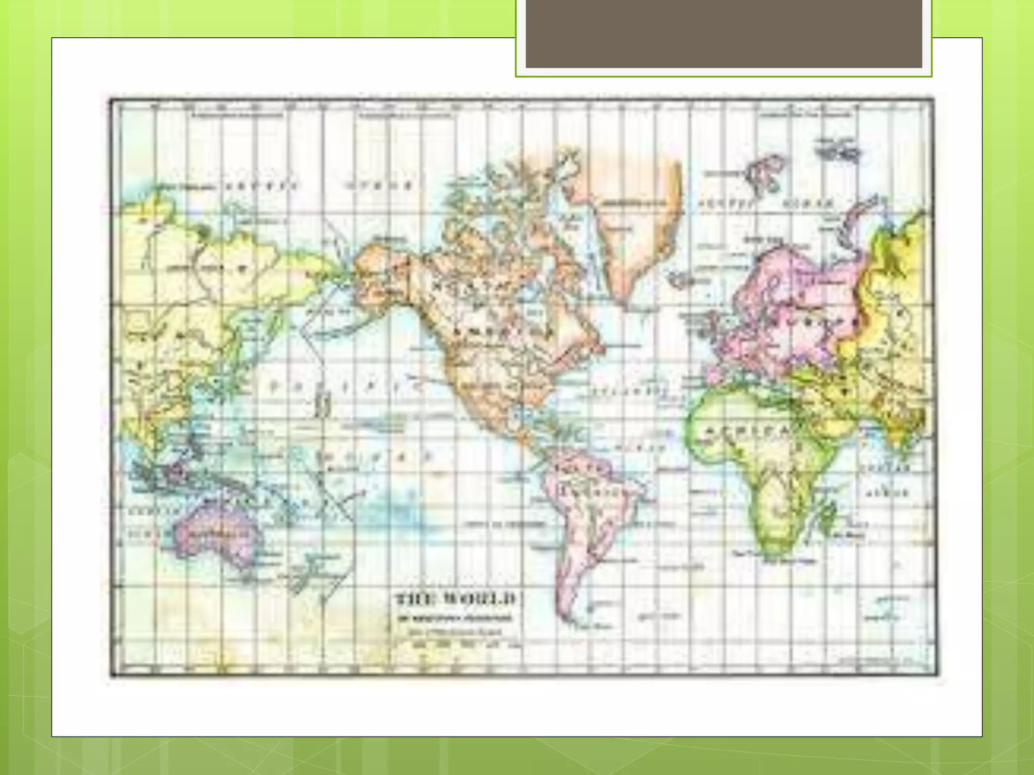 Models of the Earth - Mapping