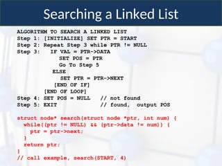 cp264_lecture13_14_linkedlist.ppt and linkedlist its fundamentals | PPT