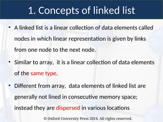 cp264_lecture13_14_linkedlist.ppt and linkedlist its fundamentals | PPT