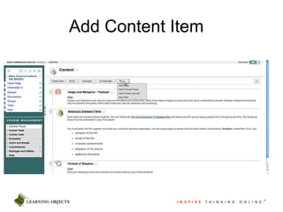 Add Content Item 