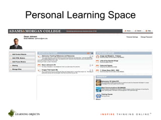 Personal Learning Space 