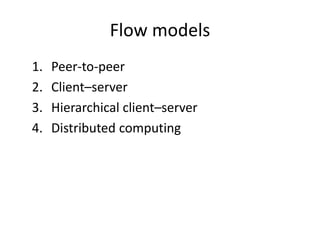 Cp7101 design and management of computer networks-flow analysis | PPTX