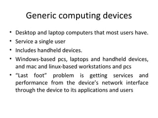 User Computer Network Requirements Cp7101 design and management of computer networks-requirements analysis ...