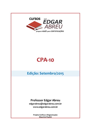 Edgar Abreu - Certificações CPA 20 - Folioscópio Páginas 1-50