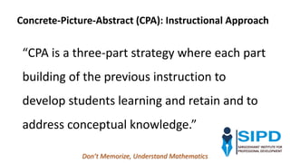 Concrete-Picture-Abstract: Let use logical sequence. | PPTX