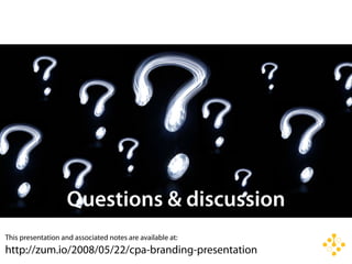 CPA Branding Conference - Web 2.0 Presentation