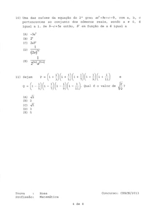 Cpacn 2013 matemática rosa