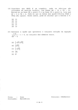 Cpacn 2013 matemática rosa