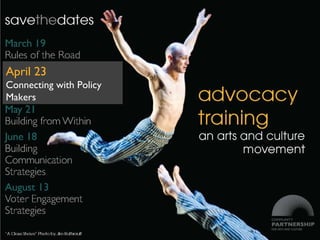 April 23
Connecting with Policy
Makers
 