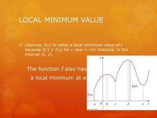 Application of derivatives | PPTX