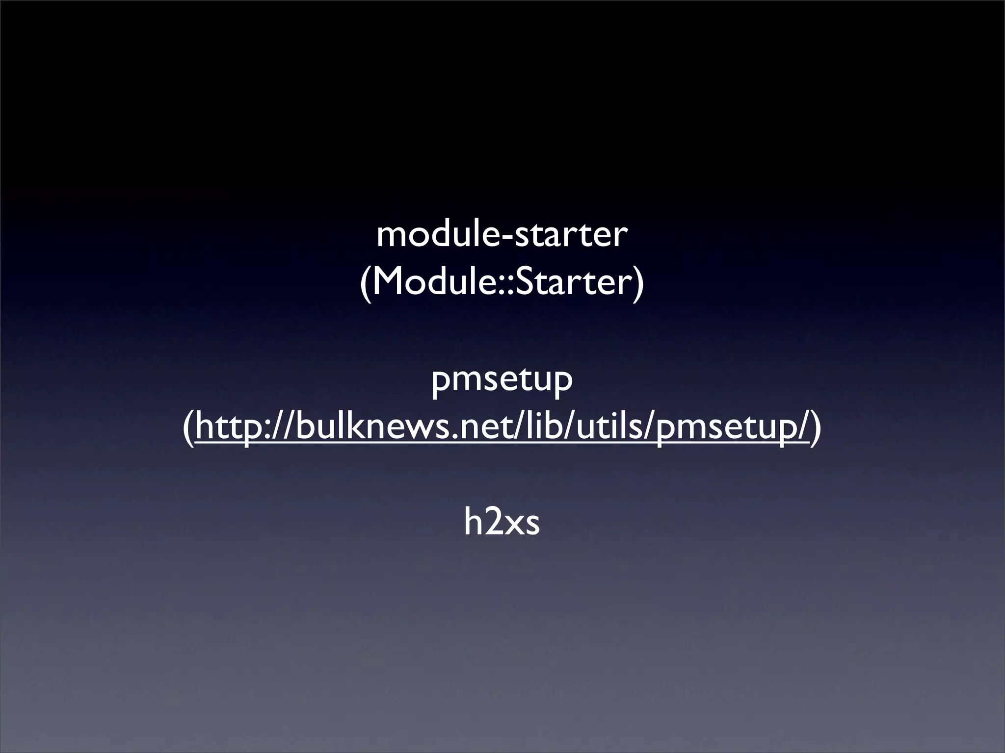 Perlmania_Study - CPAN