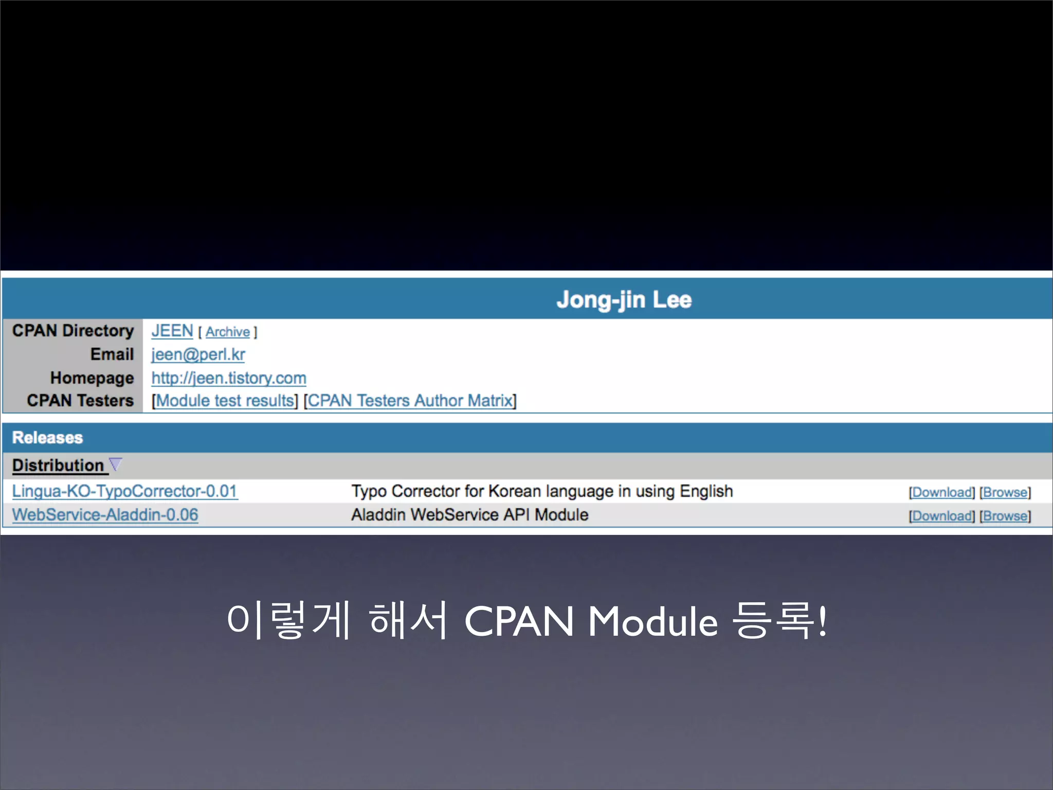 Perlmania_Study - CPAN