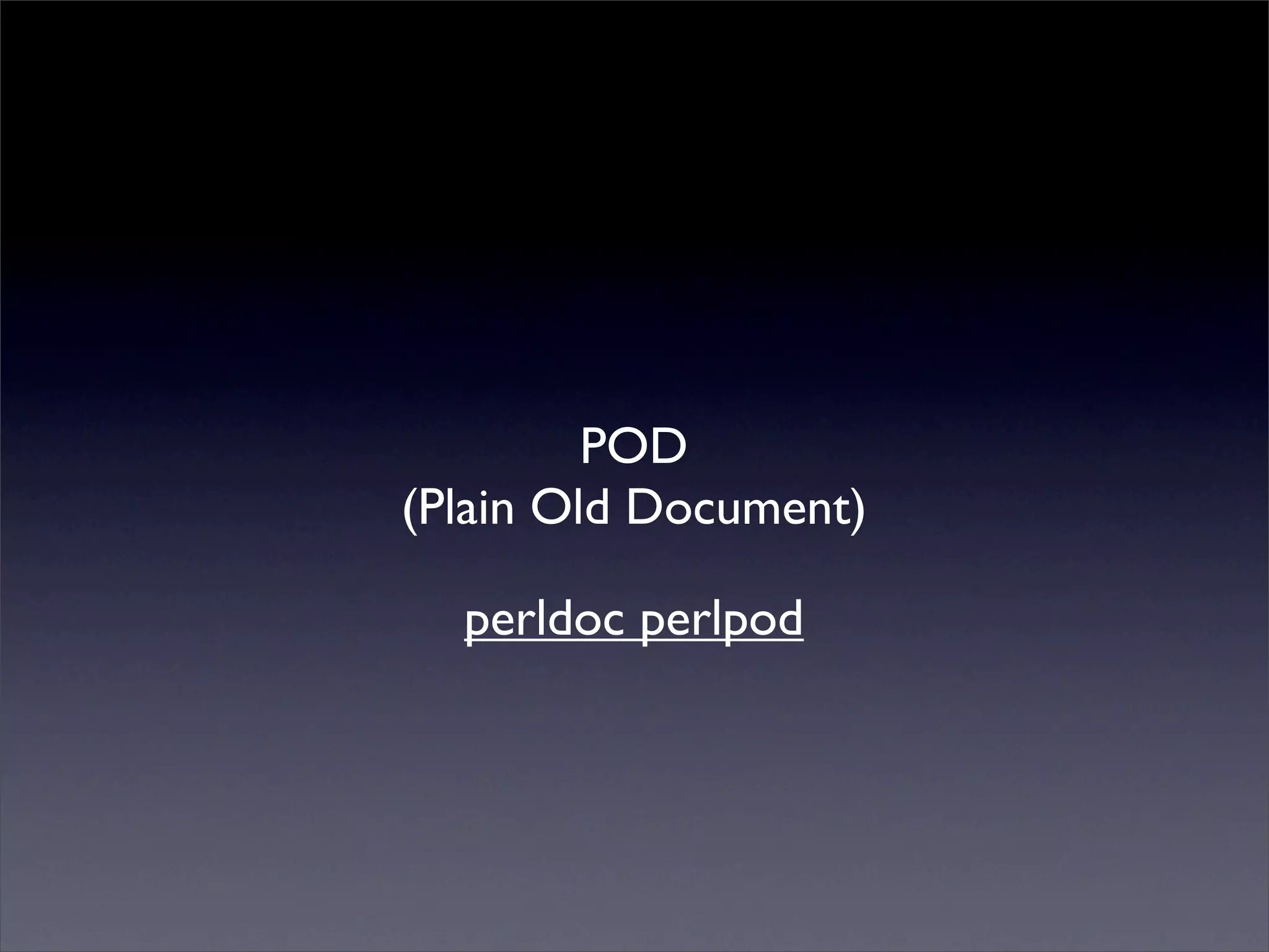 Perlmania_Study - CPAN