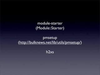 Perlmania_Study - CPAN