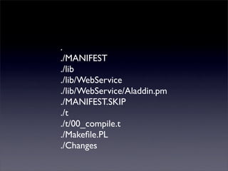 Perlmania_Study - CPAN