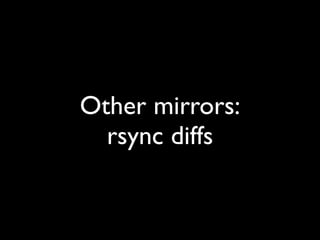 Other mirrors:
  rsync diffs
 