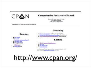 CPAN Training
