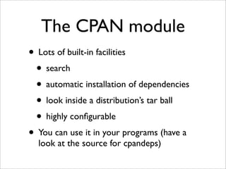 CPAN Training