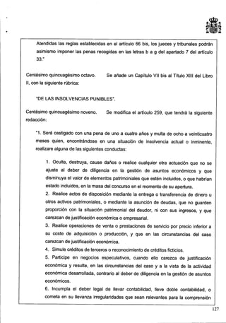 Anteproyecto de reforma del Código Penal