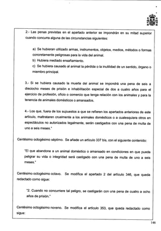 Anteproyecto de reforma del Código Penal