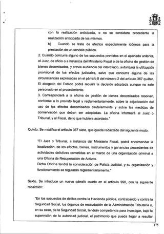 Anteproyecto de reforma del Código Penal