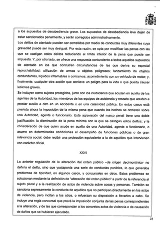 Anteproyecto de reforma del Código Penal