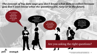 25
Big data: big decisions or big fallacy, presented September 20 at
CPA CANADA THE ONE NATIONAL CONFERENCE 2016
Our custo...