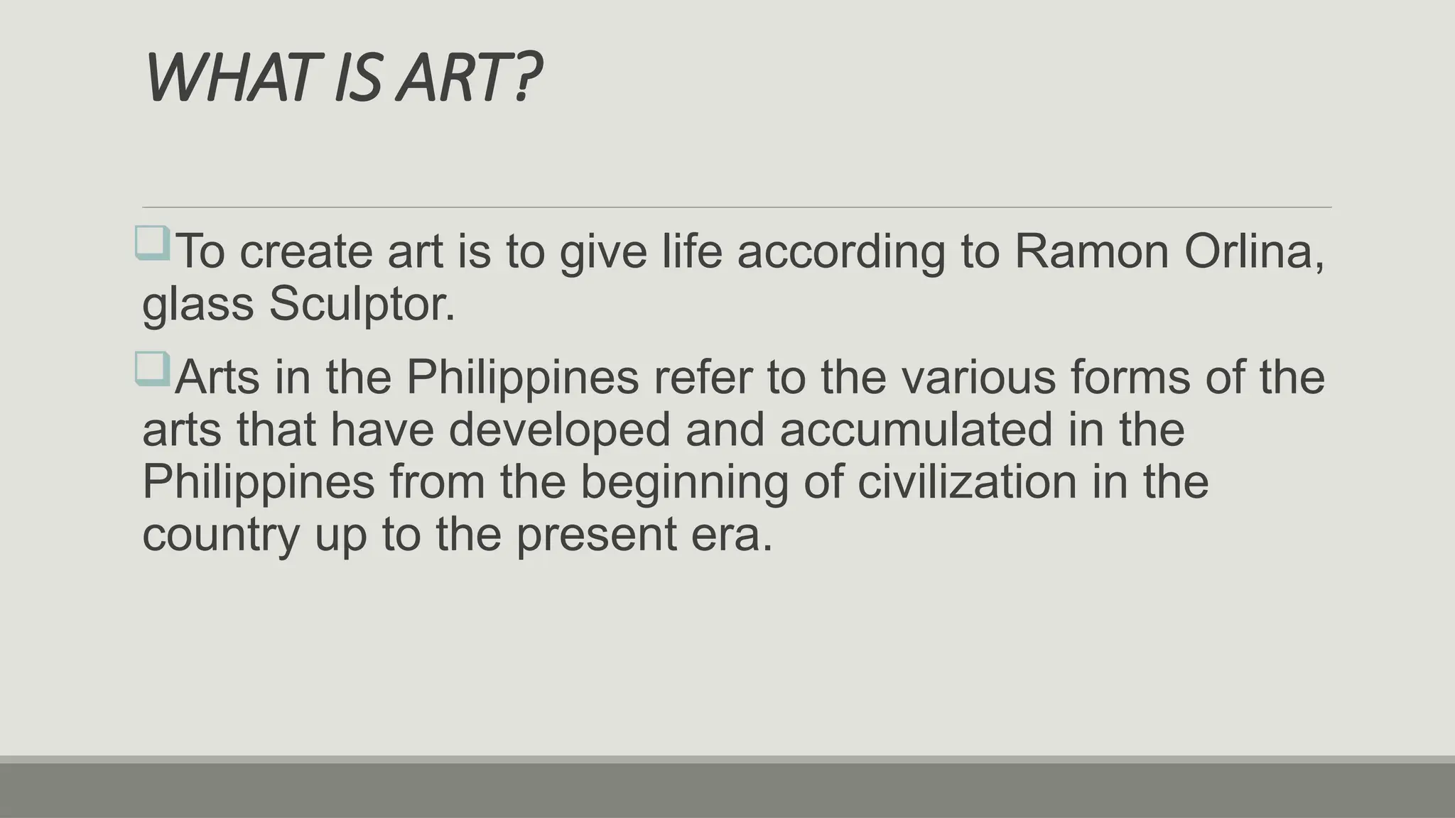 Contemporary Arts of the Philippines (History Timeline of the ...