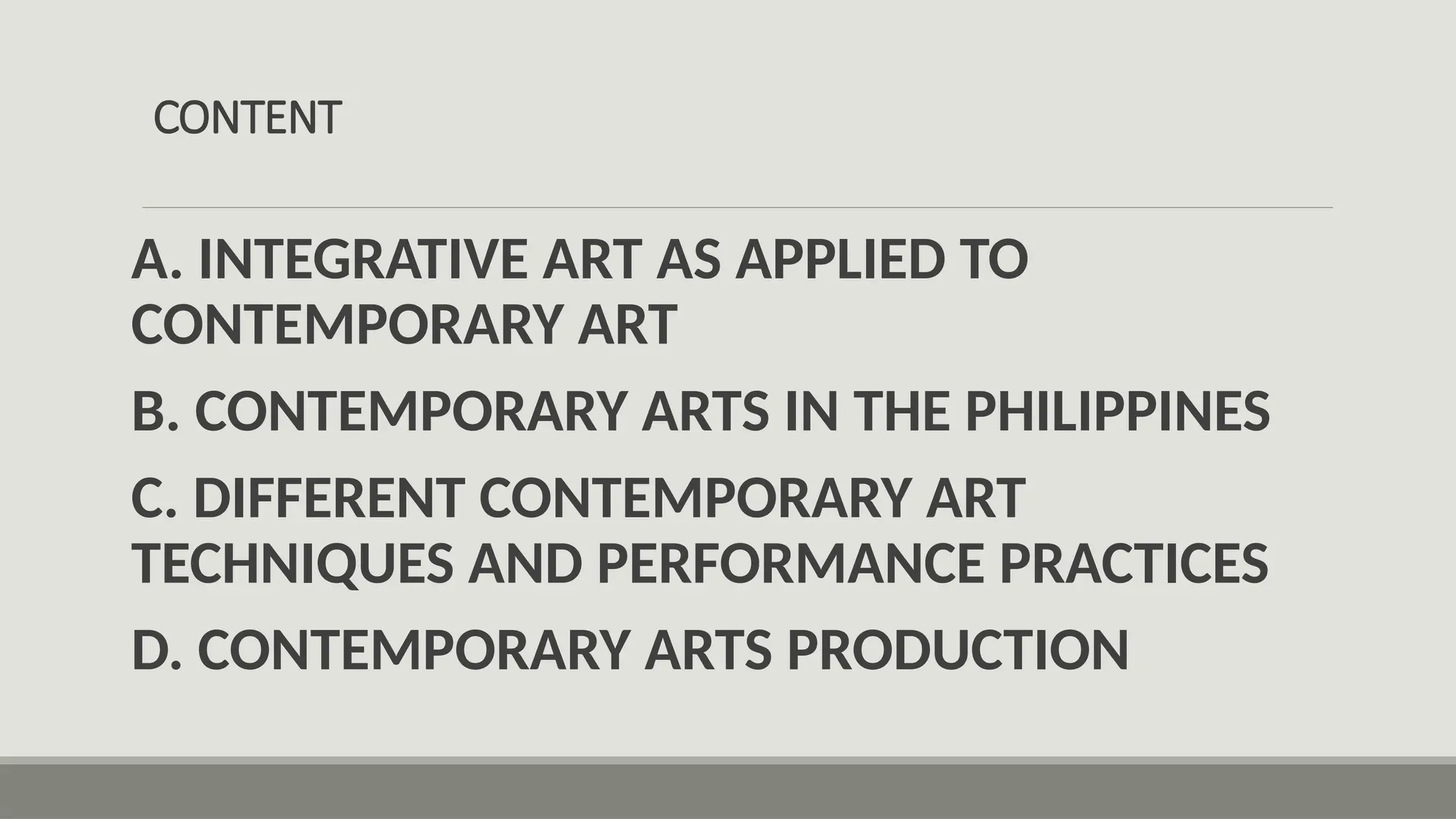 Contemporary Arts of the Philippines (History Timeline of the ...