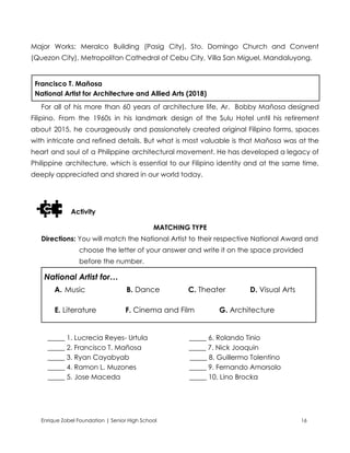 CPAR Module 3.pdf Contemporary Arts It is good for studying. | PDF