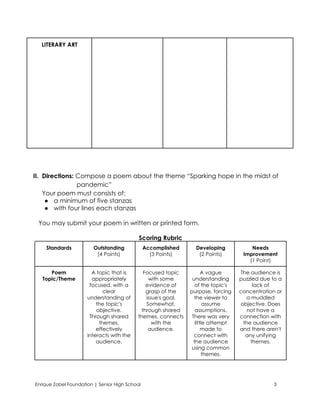 CPAR Module 8 Contemporary Contemporary Arts It is good for studying. | PDF
