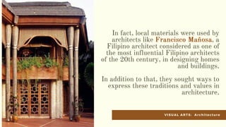 VI SU AL ARTS: Ar ch it ect ur e
 