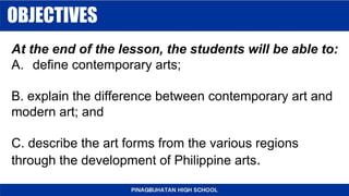 Contemporary Philippine Arts from the Regions Quarter 1 - Module 1 Arts ...