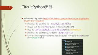Coding with CircuitPython@CPB | PPTX