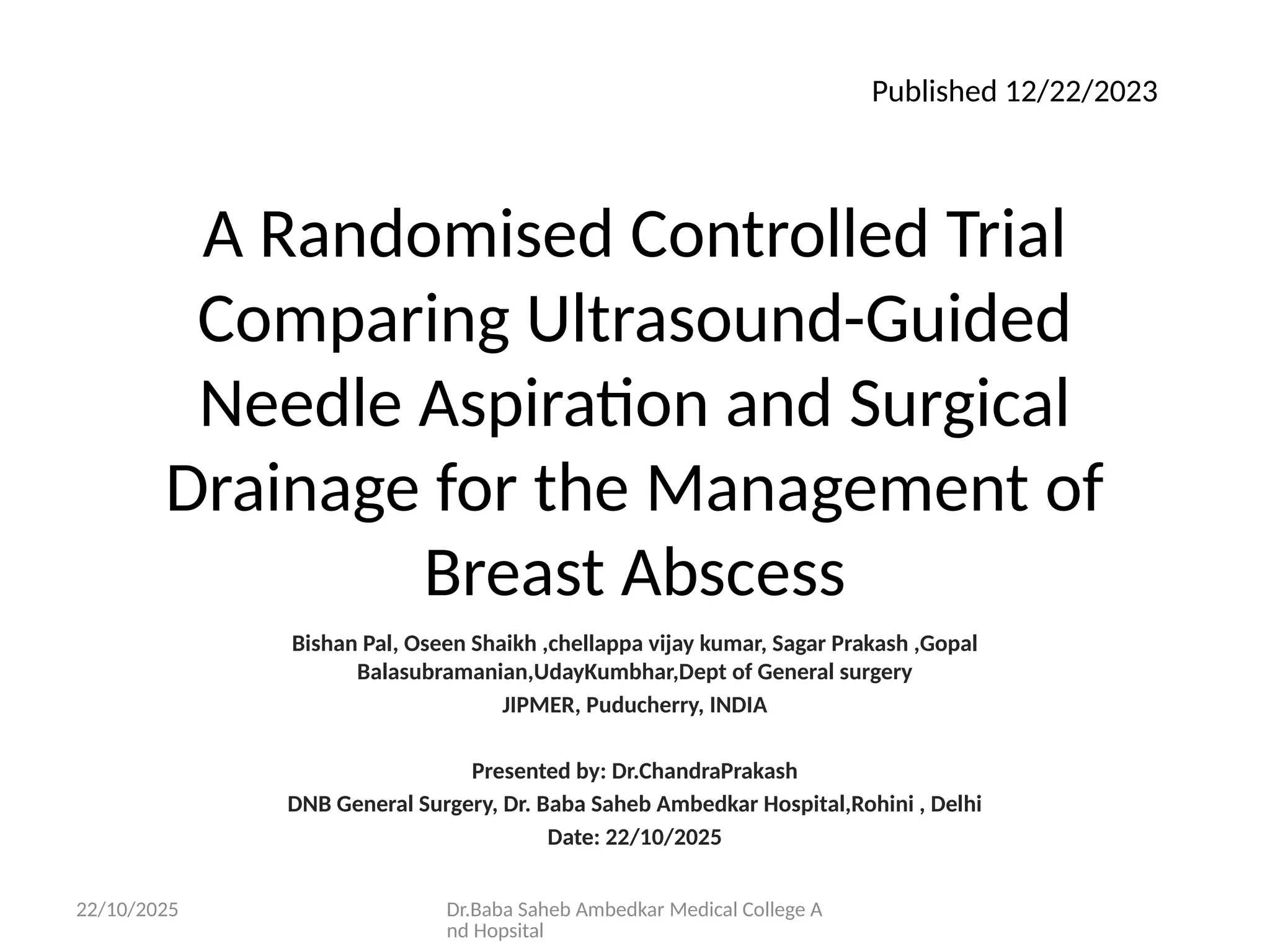 Post Rct Abscess cp bishan pal rct breast abscess._045315.pptx