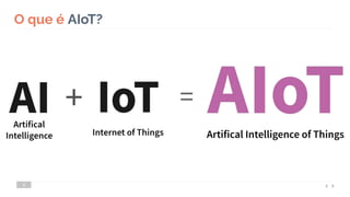 5
O que é AIoT?
 